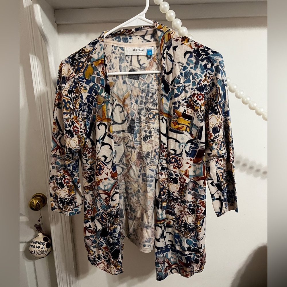 ANTHROPOLOGIE Sparrow Talavera Cardigan